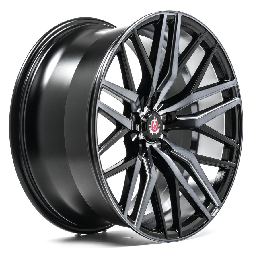 Axe Wheels<br>EX30 - Black Polished Tinted (20x8.5)
